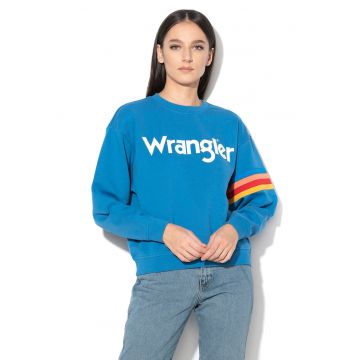Bluza sport cu imprimeu logo