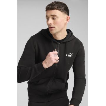 Hanorac cu fermoar si buzunare frontale