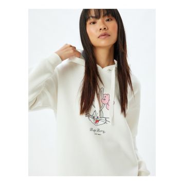 Hanorac cu imprimeu cu Bugs Bunny