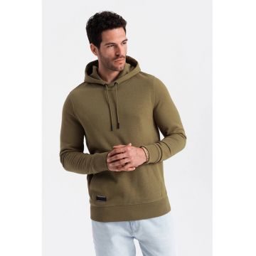 Hanorac de bumbac cu buzunar kangaroo