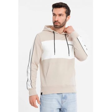 Hanorac din amestec de bumbac cu buzunar kangaroo