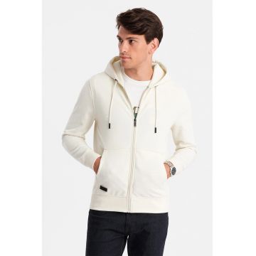 Hanorac  OM-SSBZ-0160 - Barbati - Cu fermoar - Cu gluga