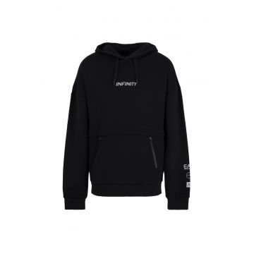 Hanorac  pentru Drumetie - 3DPM26-PJSAZ-1200 - Negru