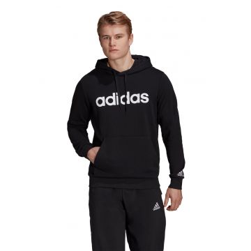 Hanorac regular fit cu imprimeu logo contrastant Essentials
