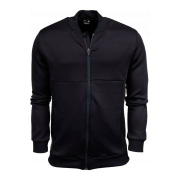 Hanorac sport cu fermoar -  Poliester/Elastan - Bleumarin -
