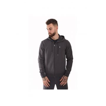 Hanorac  Train Core Shield M Hoodie Fz 8NPM15PJ05Z01994 Barbati Gri
