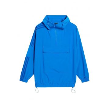Jacheta unisex  x Ivy Park - albastra - marimea S - design oversize - cu gluga - 73x65x56cm