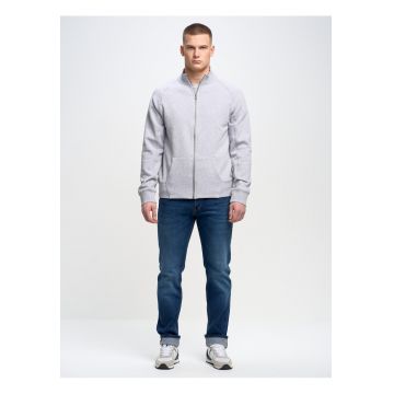 Bluza de trening cu fermuar zi buzunare