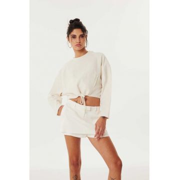 Bluza de trening din amestec de in