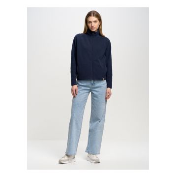 Bluza de trening din fleece cu fermuar Sherley