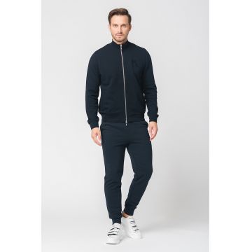 Bluza sport cu fermoar si buzunare laterale