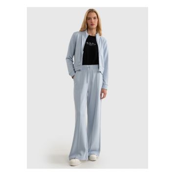 Bluzon cu fermoar si guler inalt CHITASANA ZIP 401