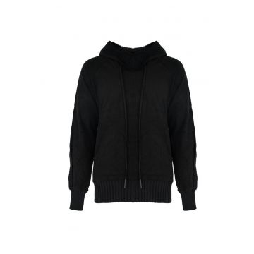 Bluzon din tricot cu maneca lunga A2008