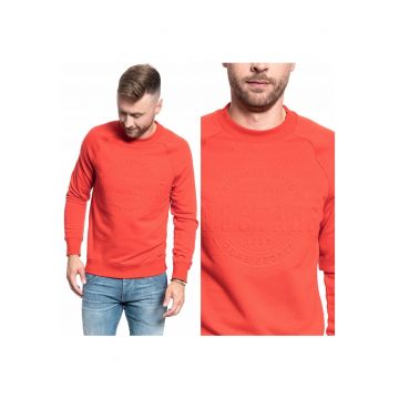 Hanorac Barbati -  Ben C Raglan - Croiala Regulara - Fara Inchidere - Rosu - M Intl - Rosu