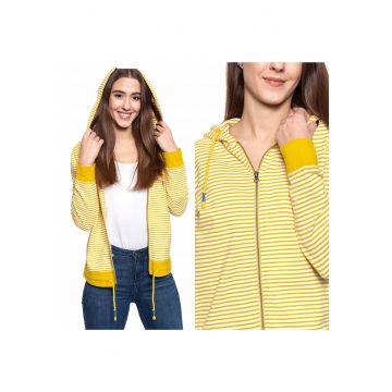 Hanorac Cu Fermoar -  Bridget H Stripe - Croi: Regular Fit - Inchidere: Fermoar - Compozitie Material: 100% Bumbac - Numar De Buzunare: 2 - S Intl - Multicolor