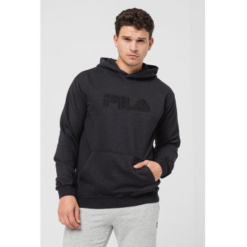 Hanorac din amestec de bumbac cu broderie logo Bischkek
