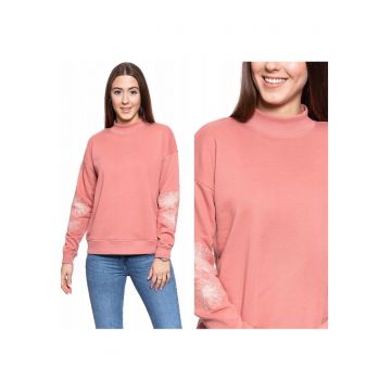 Hanorac Neintarit -  Becky Tn - Croi Normal - Fara Inchidere - 100% Bumbac - Maneci Lungi - M Intl - Roz