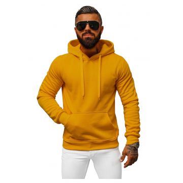 Pulover cu fermoar pentru barbati Florika camel
