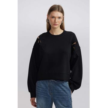 Bluza de trening cu maneci bufante