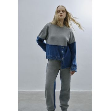 Bluza sport cu aspect 2 in 1 Mairi
