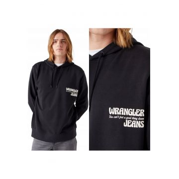 Hanorac Barbati -  Slogan Hoodie - Nepermis - Regular Fit - Simplu - 100% Bumbac - Confortabil - Durabil - Respirabil - Moale - Ideal Pentru Zi Cu Zi - Marimea 3XL - Negru