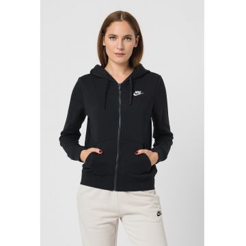 Hanorac cu fermoar si buzunare oblice Sportwear Club