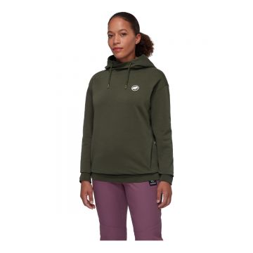 Hanorac Femei Mammut Ml Hoody Dark Marsh