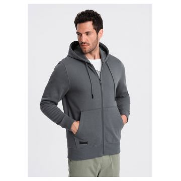 Hanorac  OM-SSBZ-0160 - Barbati - Cu fermoar - Cu gluga