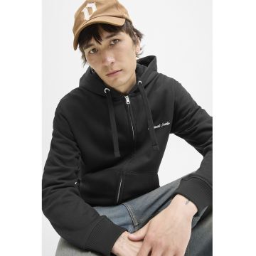 Hanorac relaxed fit cu fermoar