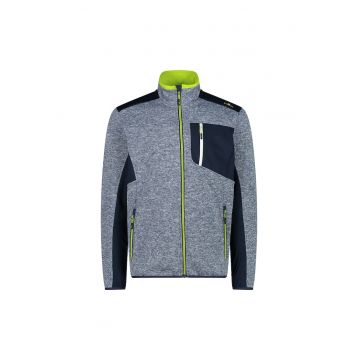 Hanorac sport barbati  gri - marime 46 - material hibrid - insertie rezistenta la vant