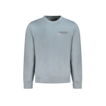 Bluza barbati - cu mini logo - Regular fit - Gri