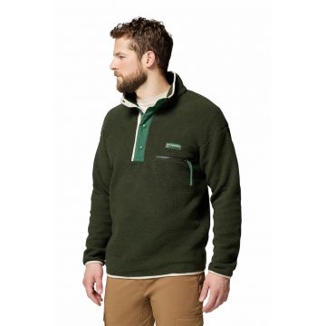 Bluza de trening cu fenta cu capse pentru trekking Helvetia II