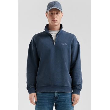 Bluza de trening cu fenta cu fermoar