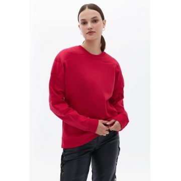 Bluza de trening cu maneci raglan
