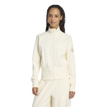 Bluza de trening din amestec de bumbac cu fermoar