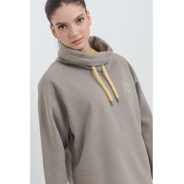 Bluza de trening din amestec de bumbac cu logo