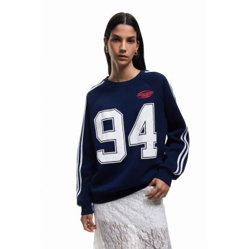 Bluza de trening lejera cu maneci raglan