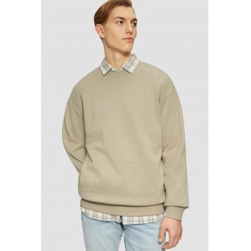 Bluza de trening regular-fit cu decolteu la baza gatului