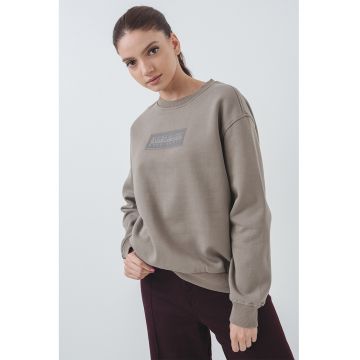 Bluza de trening relaxed-fit cu logo