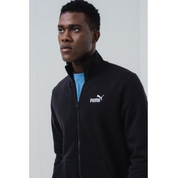 Bluza de trening slim fit cu logo brodat