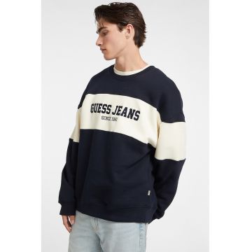 Bluza de trening supradimensionata cu decolteu la baza gatului
