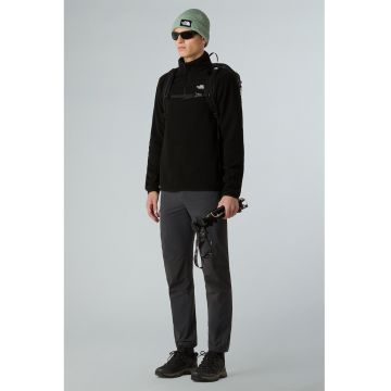 Hanorac din material fleece cu fenta scurta cu fermoar pentru trekking Glacier