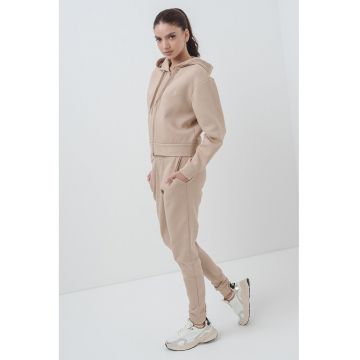 Hanorac regular-fit din amestec de bumbac