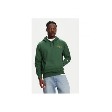 Hanorc barbati  341T54W - Bumbac organic - Verde