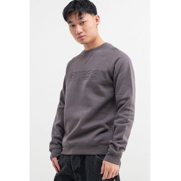 Bluza de trening cu decolteu la baza gatului