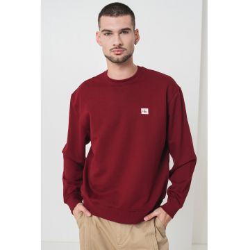 Bluza de trening lejera cu decolteu la baza gatului