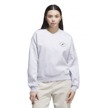 Bluza de trening lejera cu imprimeu logo pe partea din spate