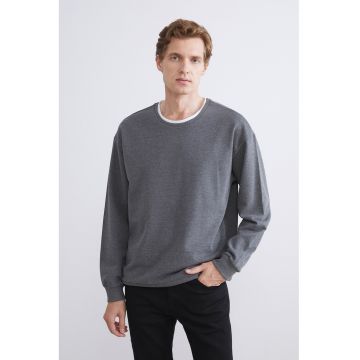 Bluza de trening lejera cu maneci cazute