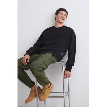 Bluza de trening lejera cu maneci cazute