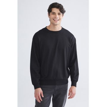 Bluza de trening regular-fit cu decolteu la baza gatului